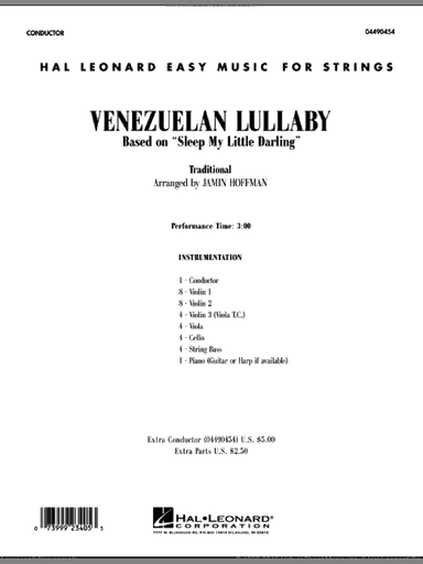 Venezuelan Lullaby (COMPLETE)