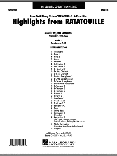 Highlights from Ratatouille (COMPLETE)