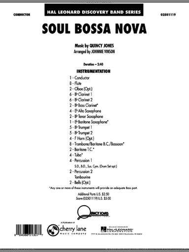Soul Bossa Nova (COMPLETE)