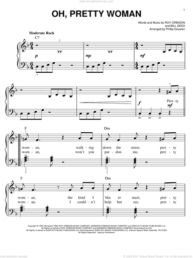 Oh, Pretty Woman (arr. Phillip Keveren)