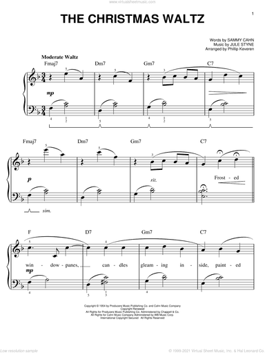 The Christmas Waltz (arr. Phillip Keveren)