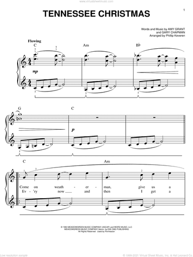 Tennessee Christmas (arr. Phillip Keveren)