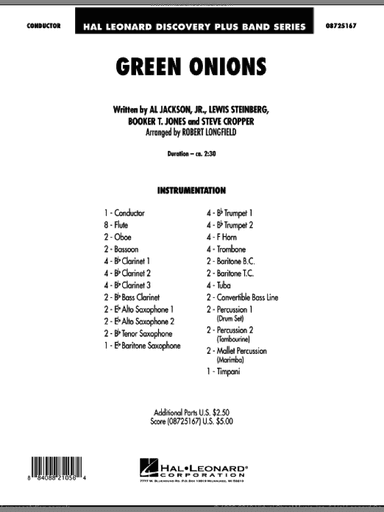 Green Onions (COMPLETE)