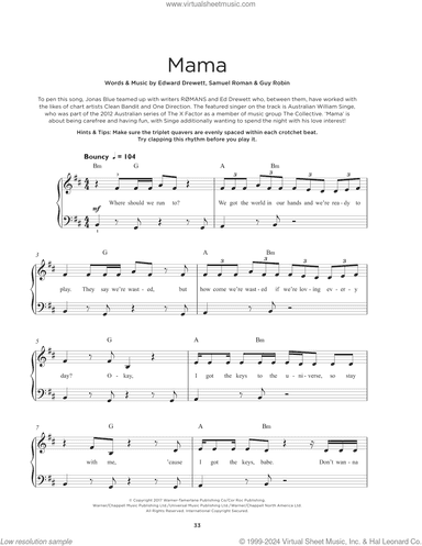 Mama (feat. William Singe)