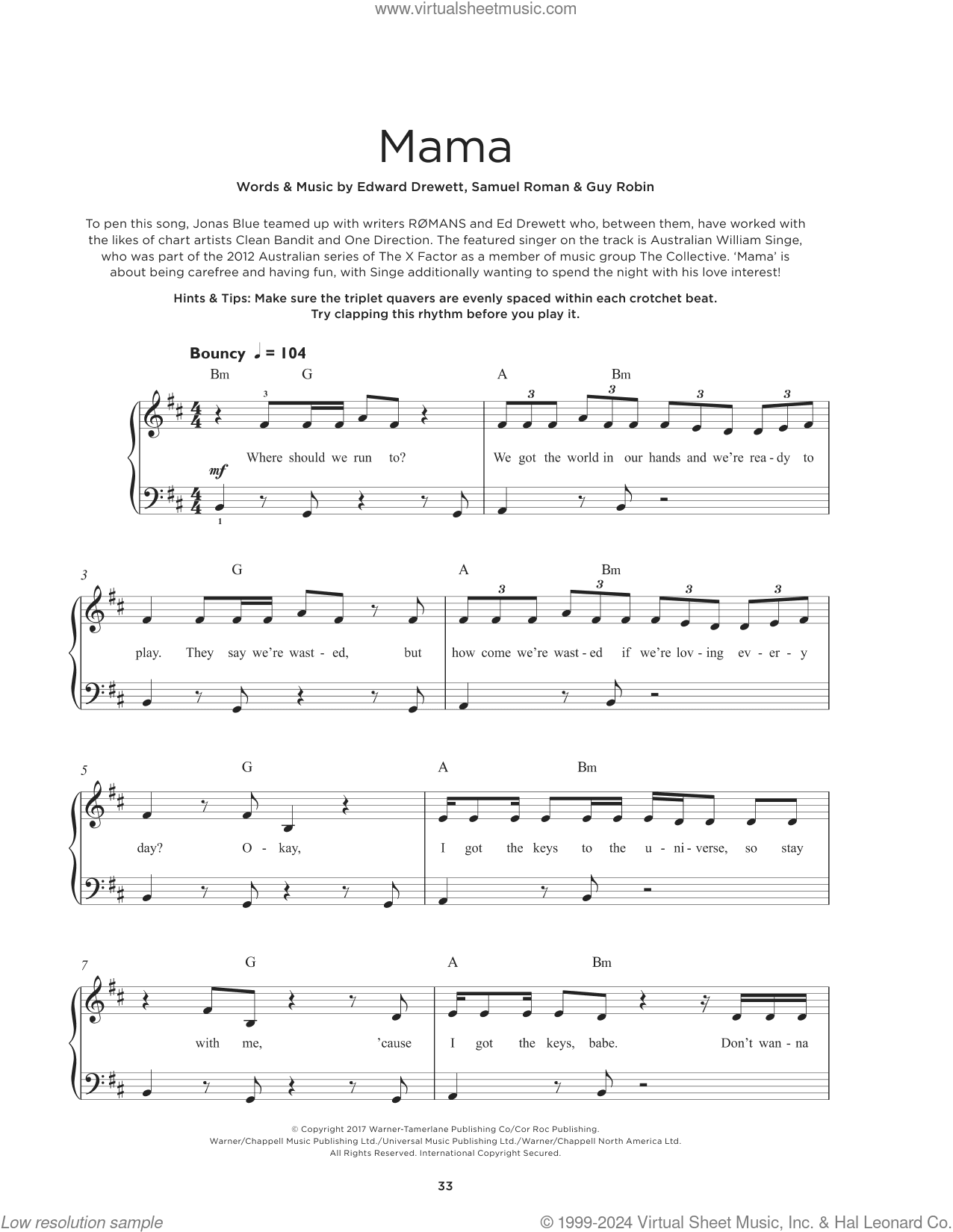 Mama (feat. William Singe)