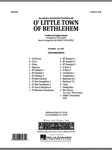 O Little Town Of Bethlehem (COMPLETE)