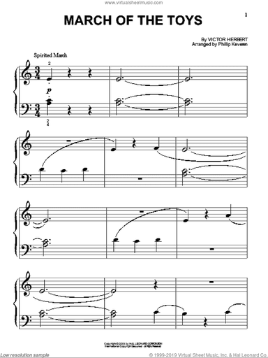 March Of The Toys (arr. Phillip Keveren)