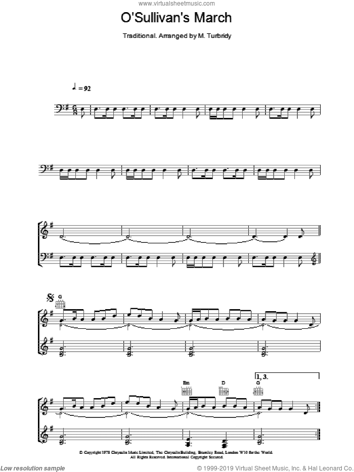 O'Sullivan's March