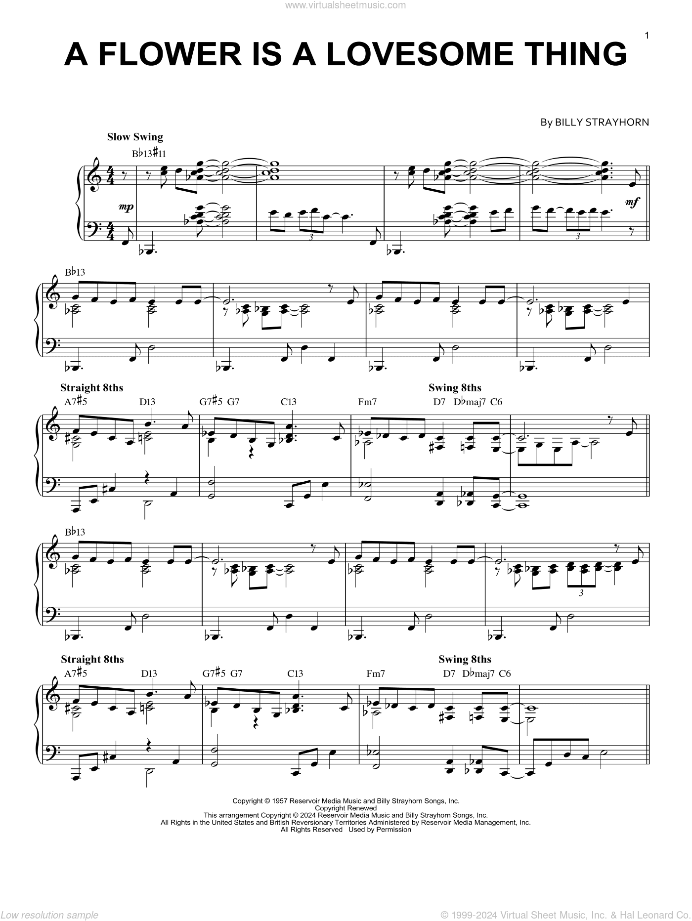 A Flower Is A Lovesome Thing (arr. Brent Edstrom)