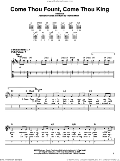 Come Thou Fount, Come Thou King