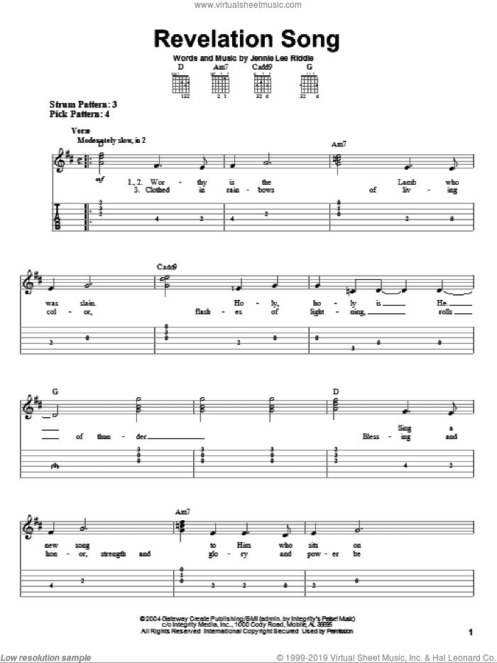 Revelation Song