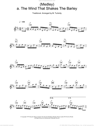 (Medley) a. The Wind That Shakes The Barley; b. The Reel With The Beryle