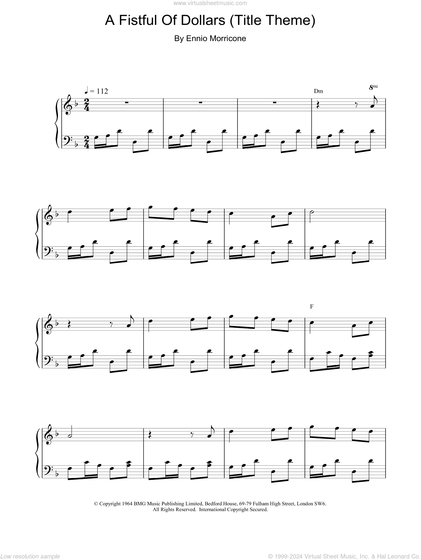 A Fistful of Dollars (Title Theme)
