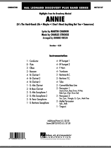 Highlights from Annie (COMPLETE)