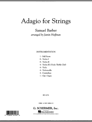 Adagio For Strings (COMPLETE)