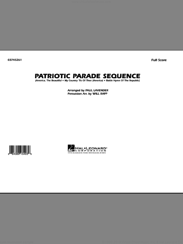 Patriotic Parade Sequence (COMPLETE)