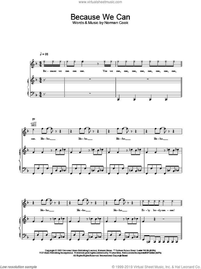 Because We Can (from Moulin Rouge)