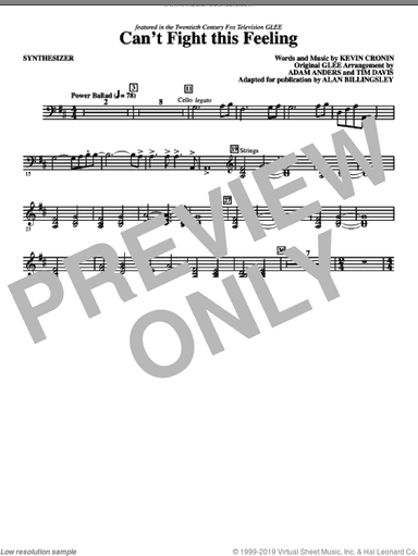 Can't Fight This Feeling (from Glee) (adapt. Alan Billingsley)