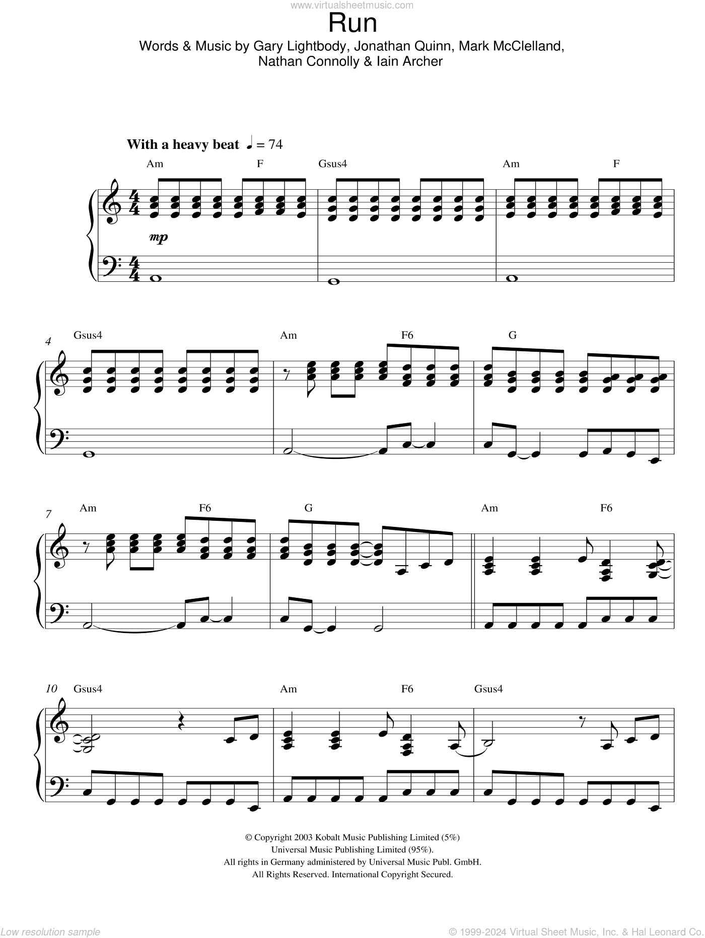 Run, (intermediate)