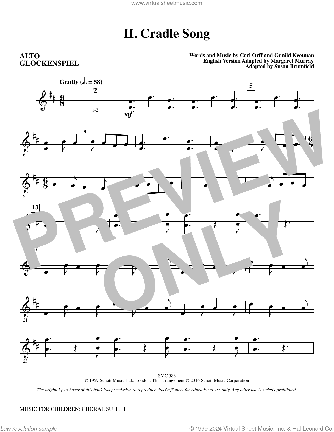 Music for Children (arr. Susan Brumfield)