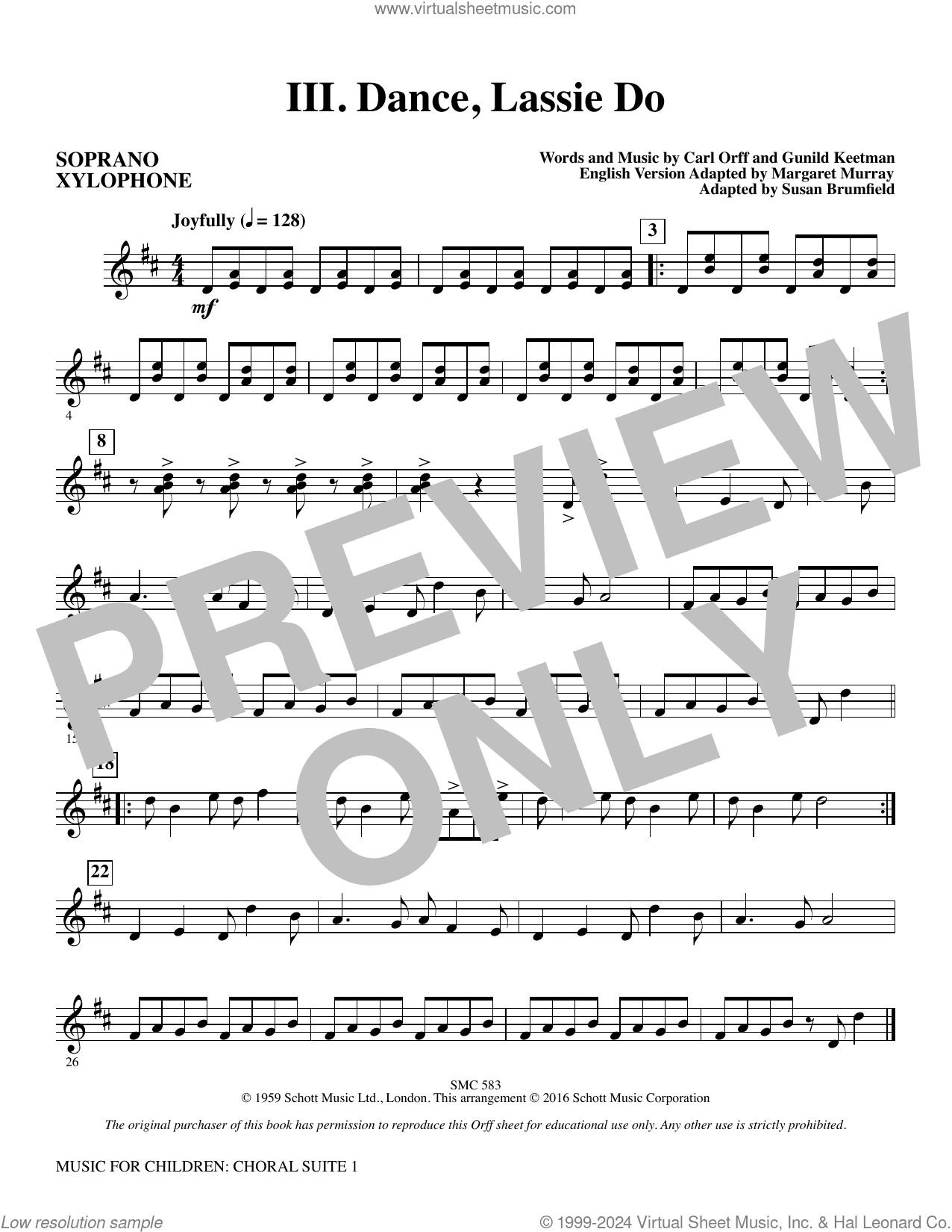 Music for Children (arr. Susan Brumfield)