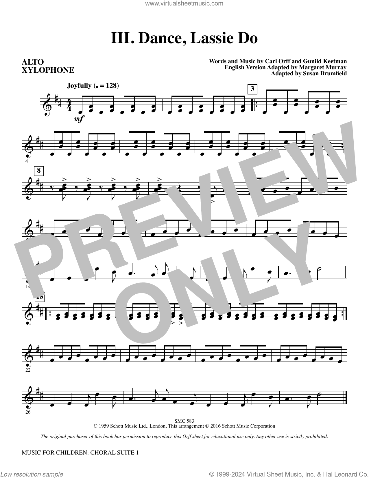 Music for Children (arr. Susan Brumfield)