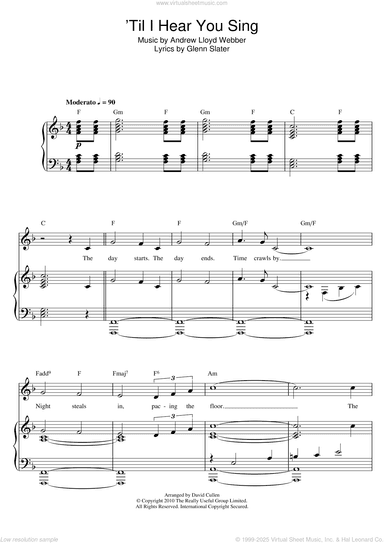 'Til I Hear You Sing (from Love Never Dies)