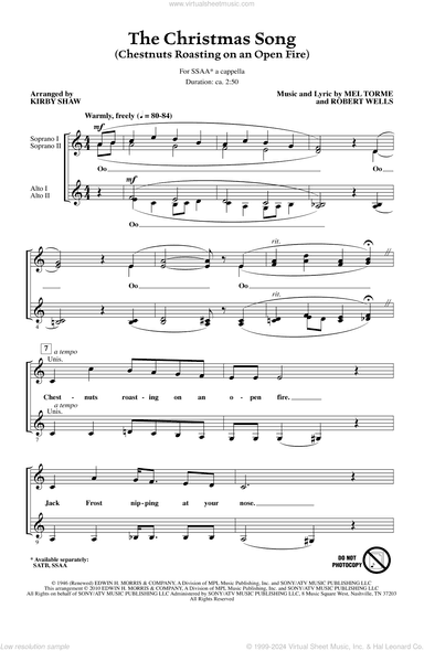 The Christmas Song (Chestnuts Roasting On An Open Fire)