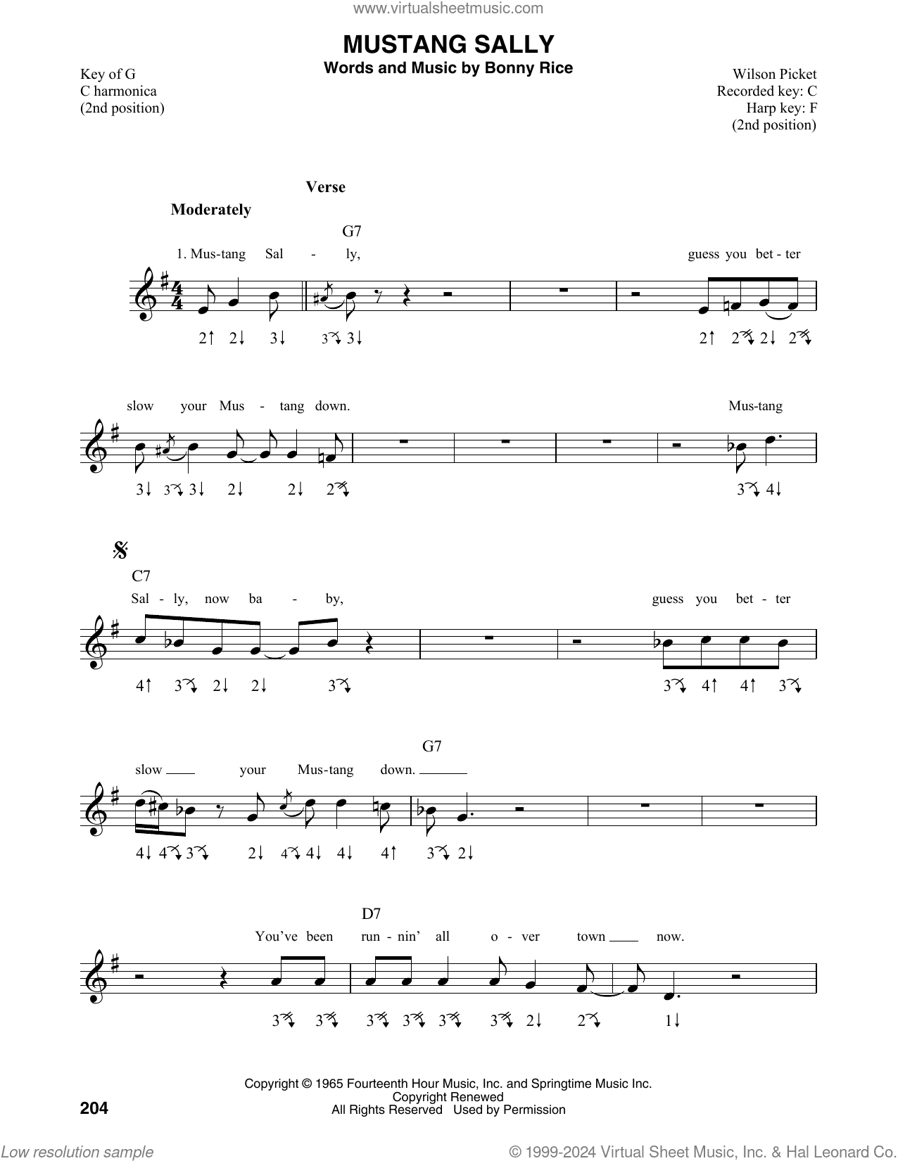 Mustang Sally