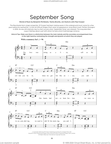 September Song