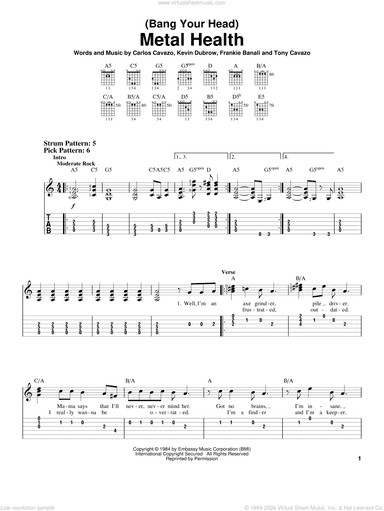 (Bang Your Head) Metal Health