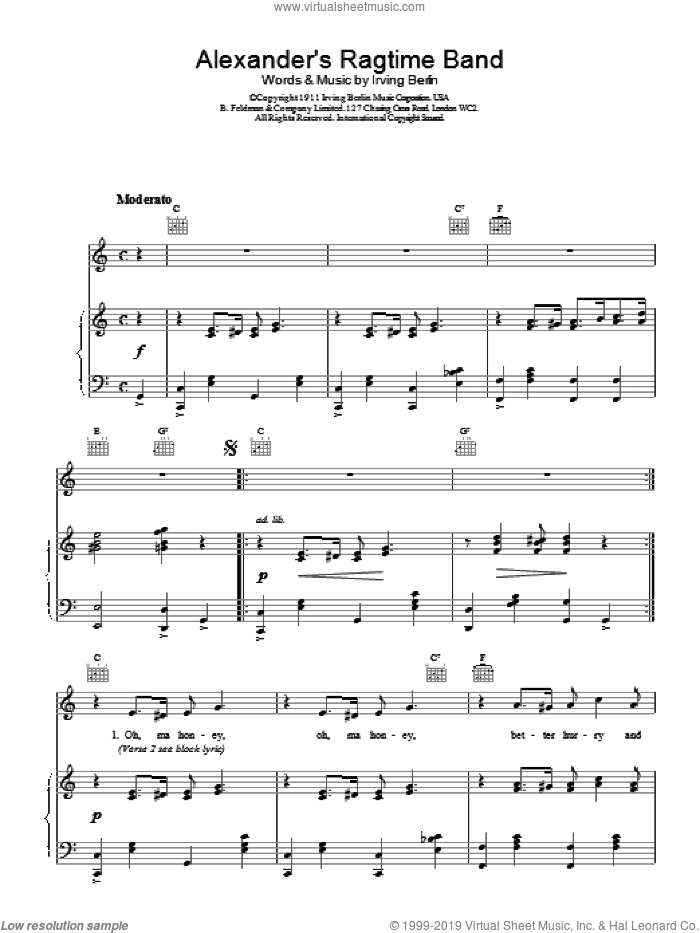 Alexander's Ragtime Band