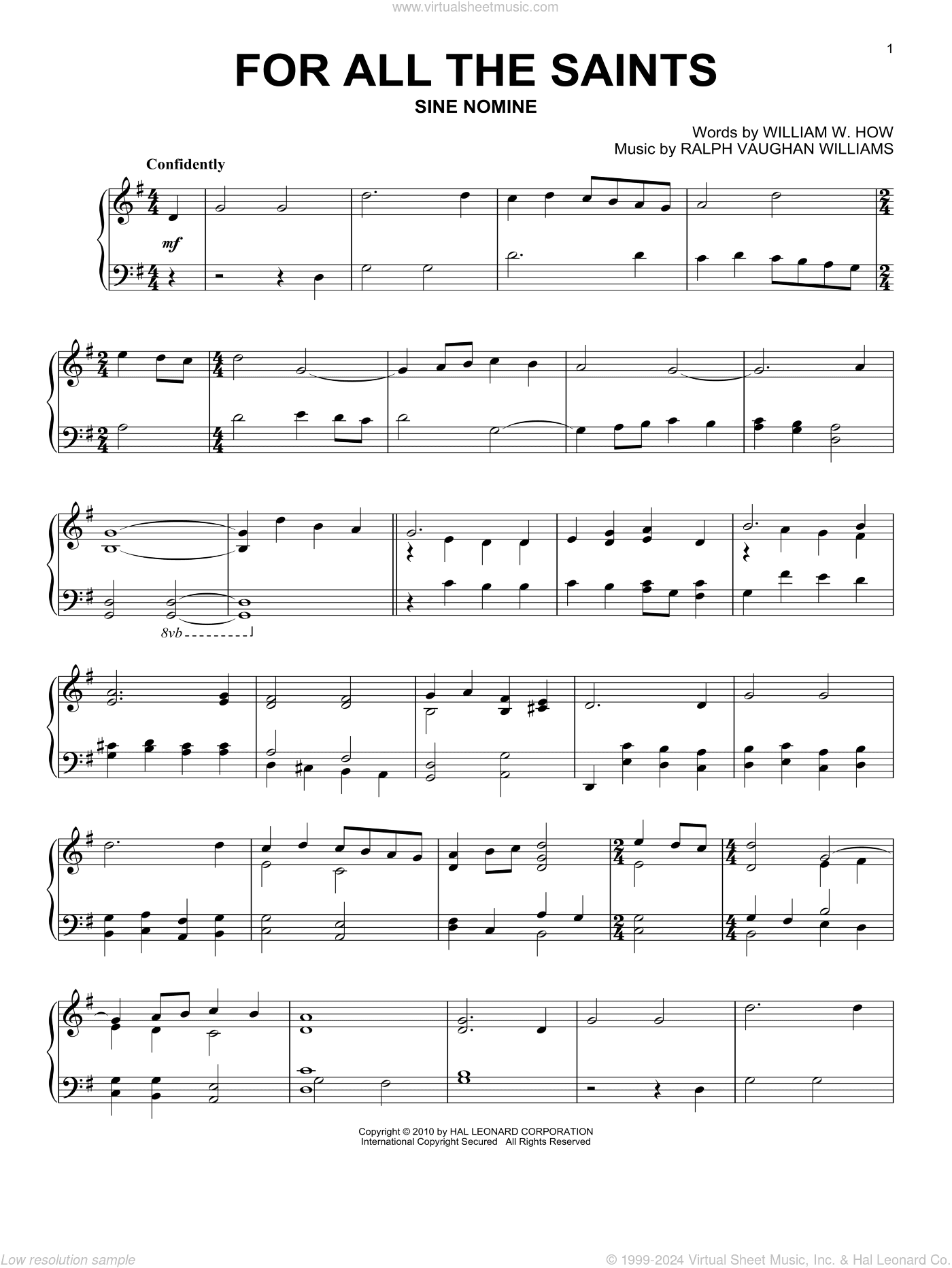 For All The Saints (with "Toccata in G Major")