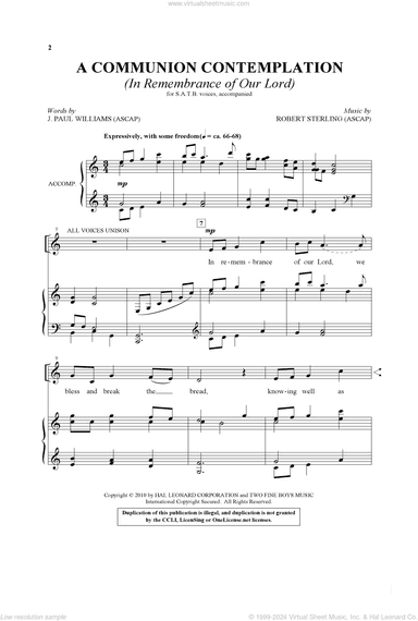 A Communion Contemplation (In Remembrance Of Our Lord)