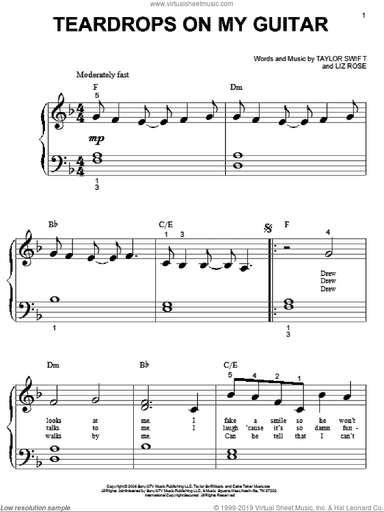 Teardrops On My Guitar