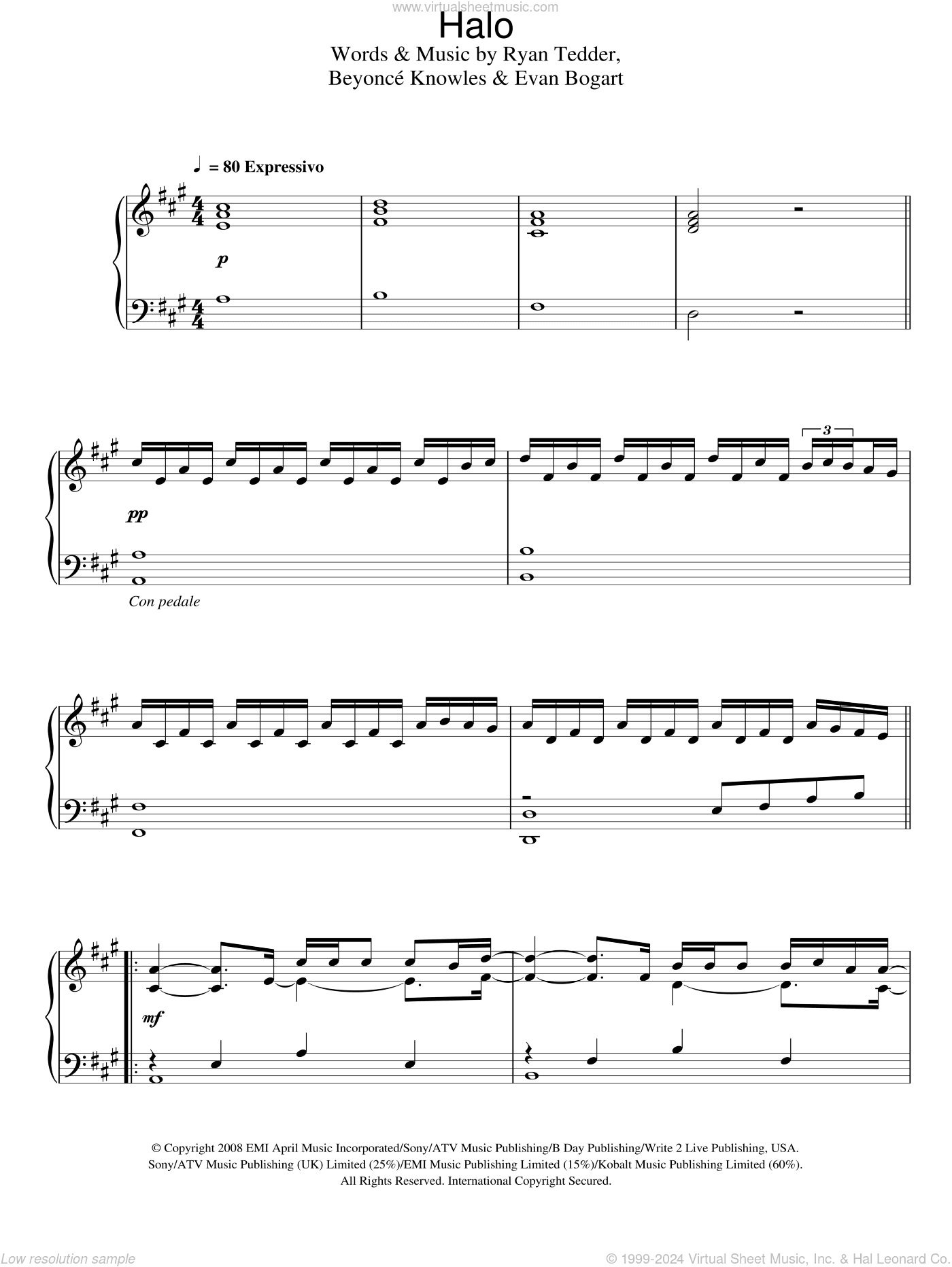 Halo, (intermediate)