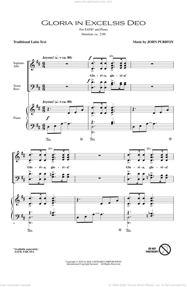 Gloria In Excelsis Deo