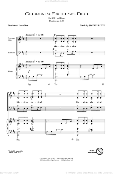 Gloria In Excelsis Deo
