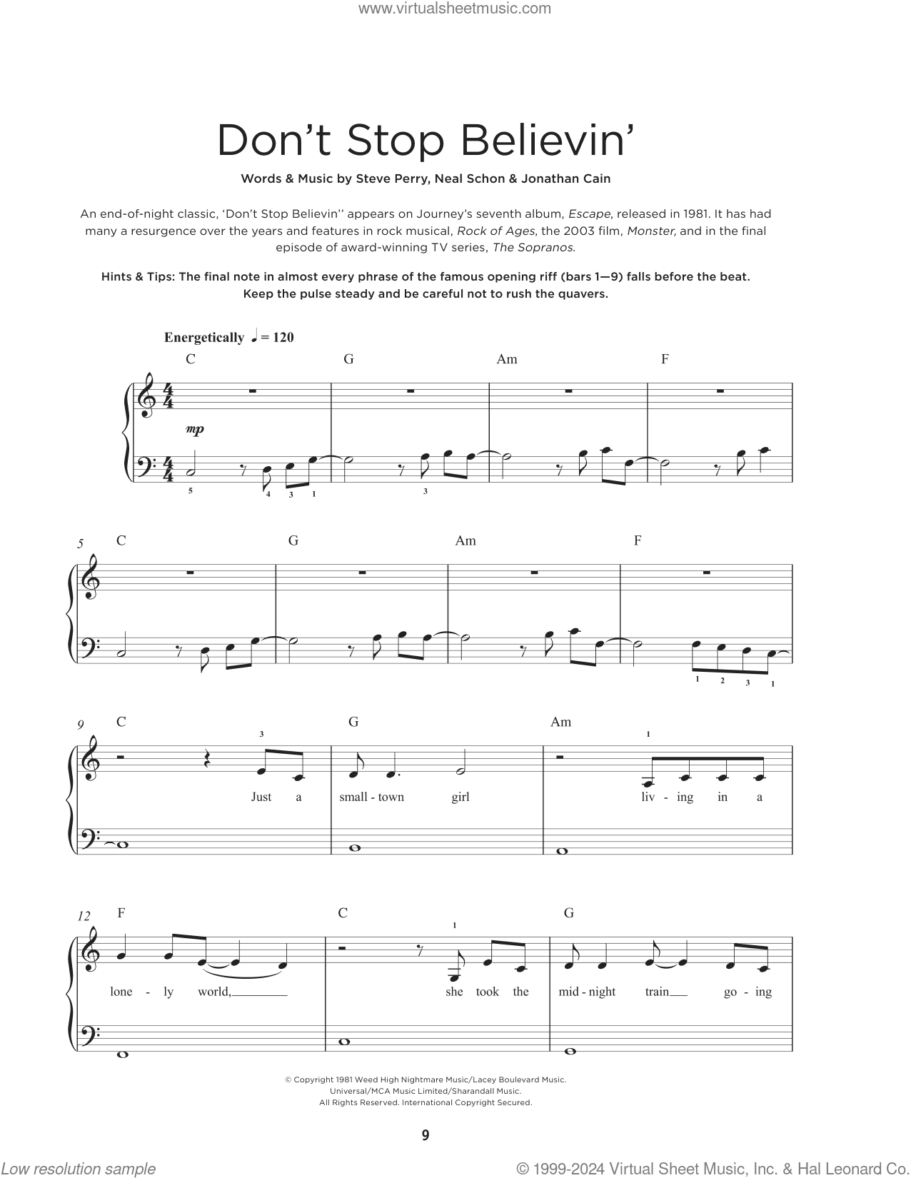 Don't Stop Believin'