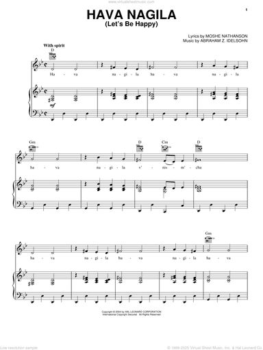 Hava Nagila (Let's Be Happy)