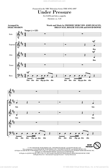 Under Pressure (from NBC's The Sing-Off)