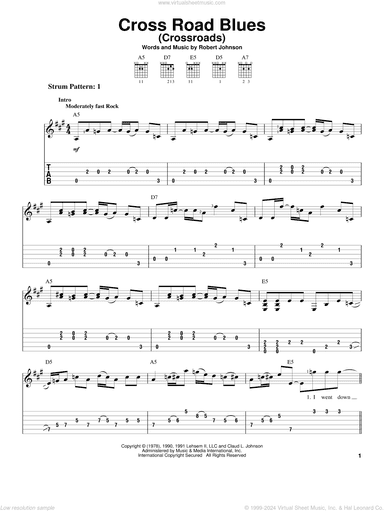 Cross Road Blues (Crossroads)