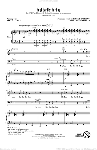 Hey! Ba-Ba-Re-Bop