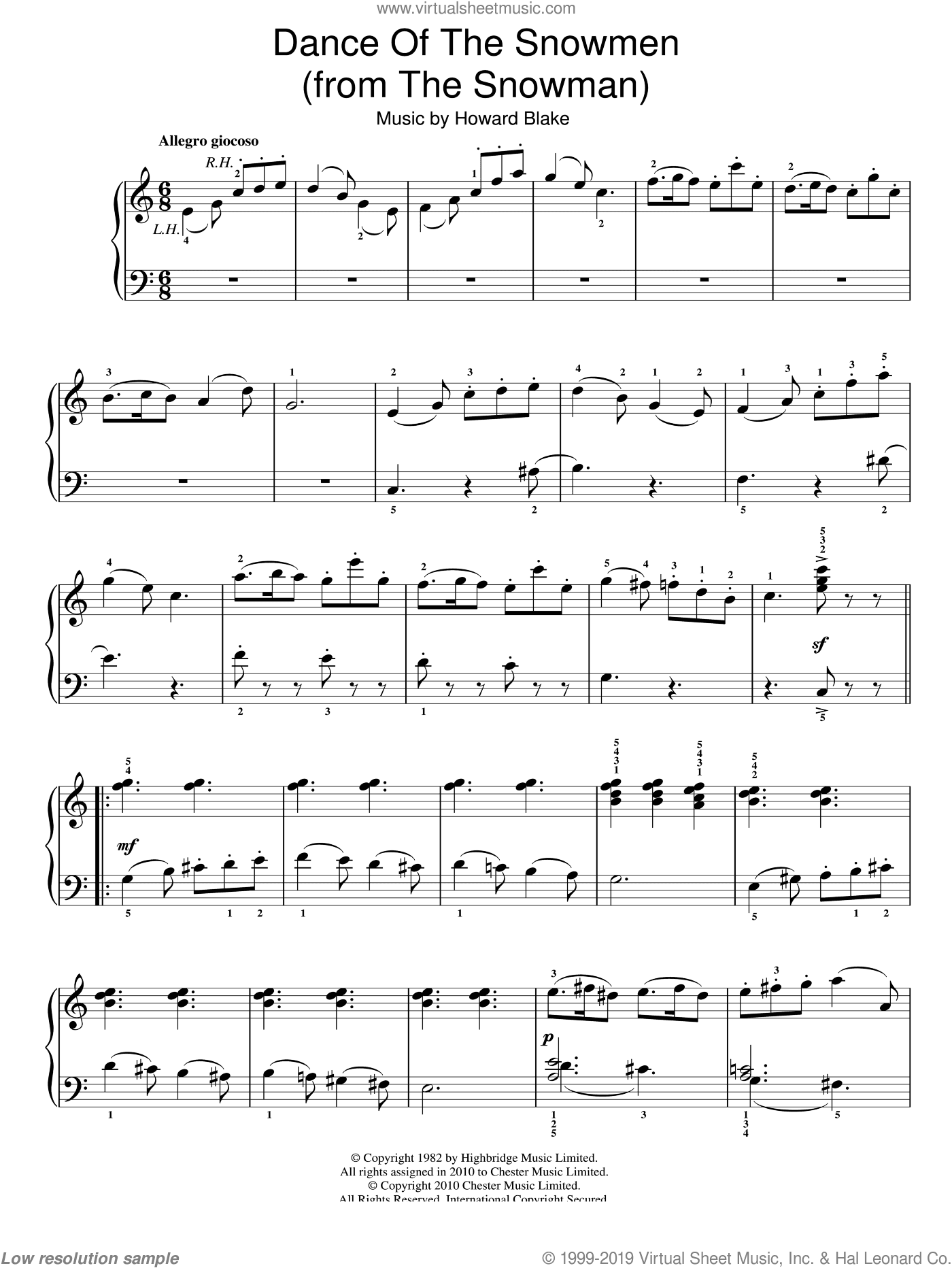 Dance Of The Snowmen