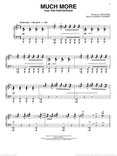Much More (from The Fantasticks)