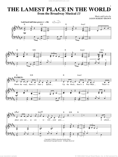 The Lamest Place In The World (from 13: The Musical)