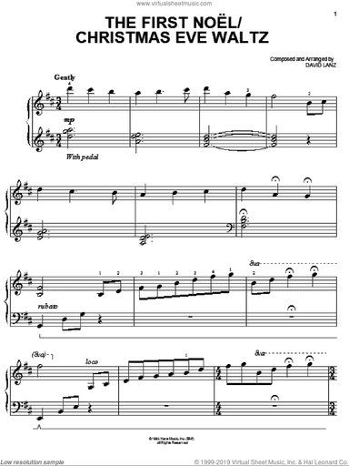 The First Noel / Christmas Eve Waltz