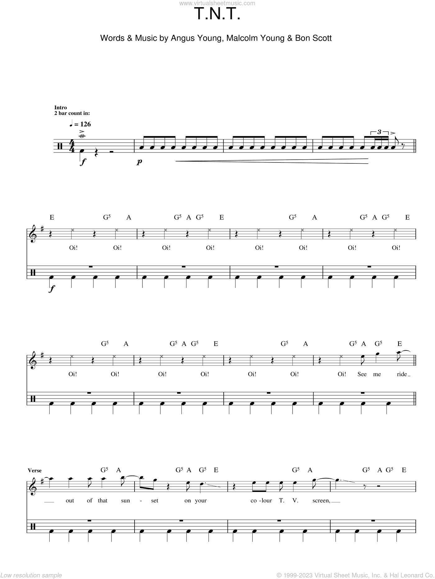 T.N.T. (Drums)