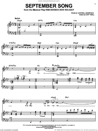September Song