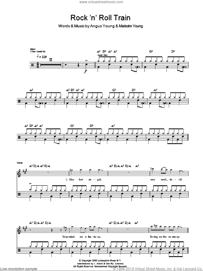 Rock 'N' Roll Train (Drums)
